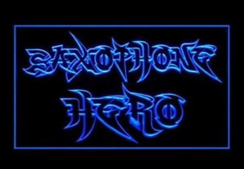 Saxophone Hero LED Neon Sign